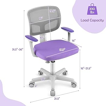 Amazon.com: FUTADA Kids Desk Chair, Height Adjustable